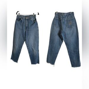 Vintage P.S. GITANO HIGH RISE Blue Denim Jeans SIZE 12